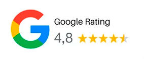 Google Rating 4,8