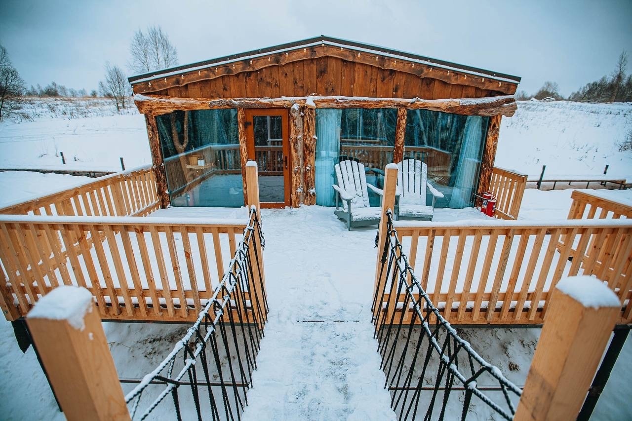 На краю земли, глэмпинг с панорамным видом