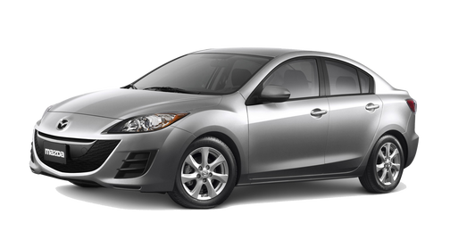 Купить чехлы на Mazda 3 седан (2009-2013) модельные из экокожи ромб ...
