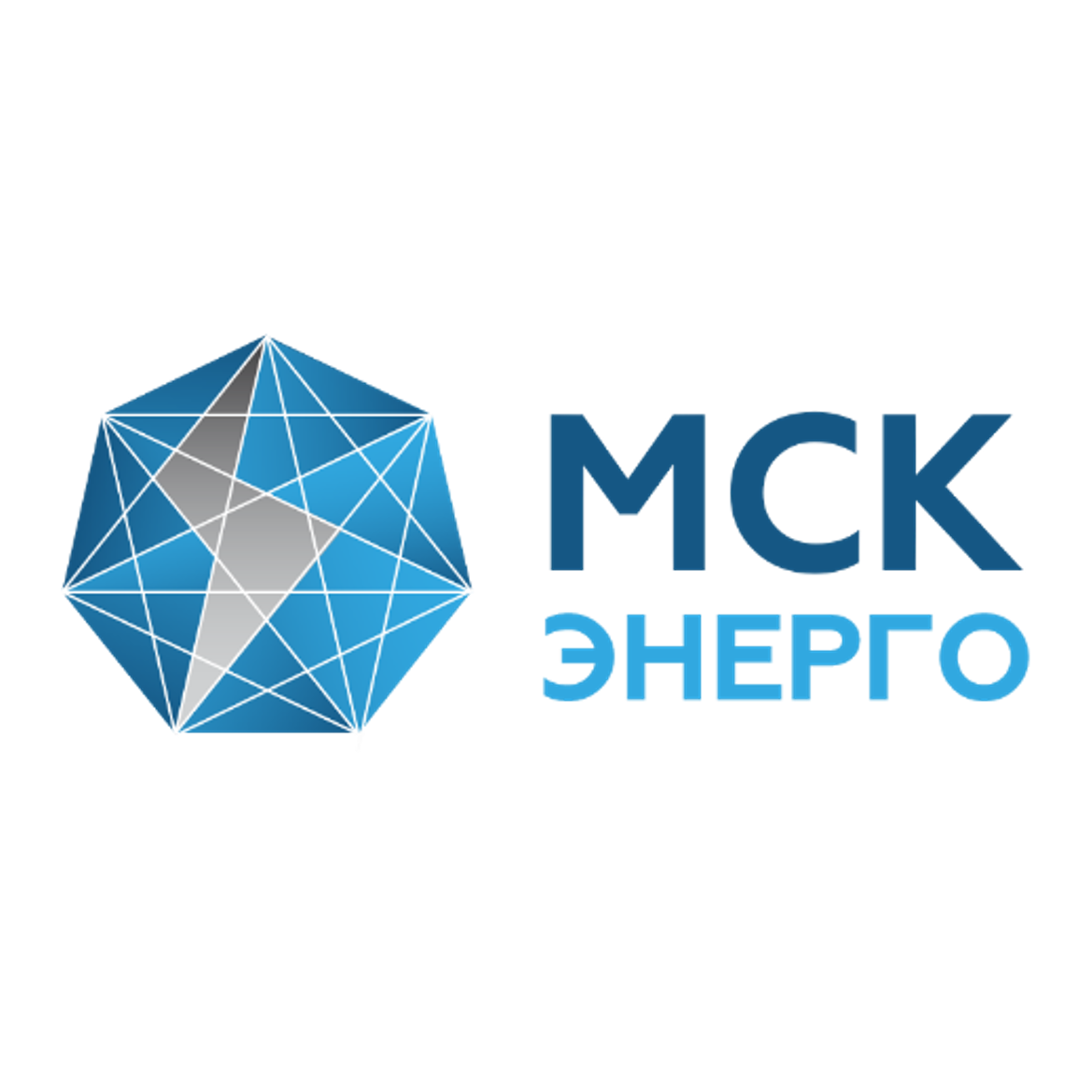 Логотип МСК Энерго, разработанный агентством ПауэрГайд
