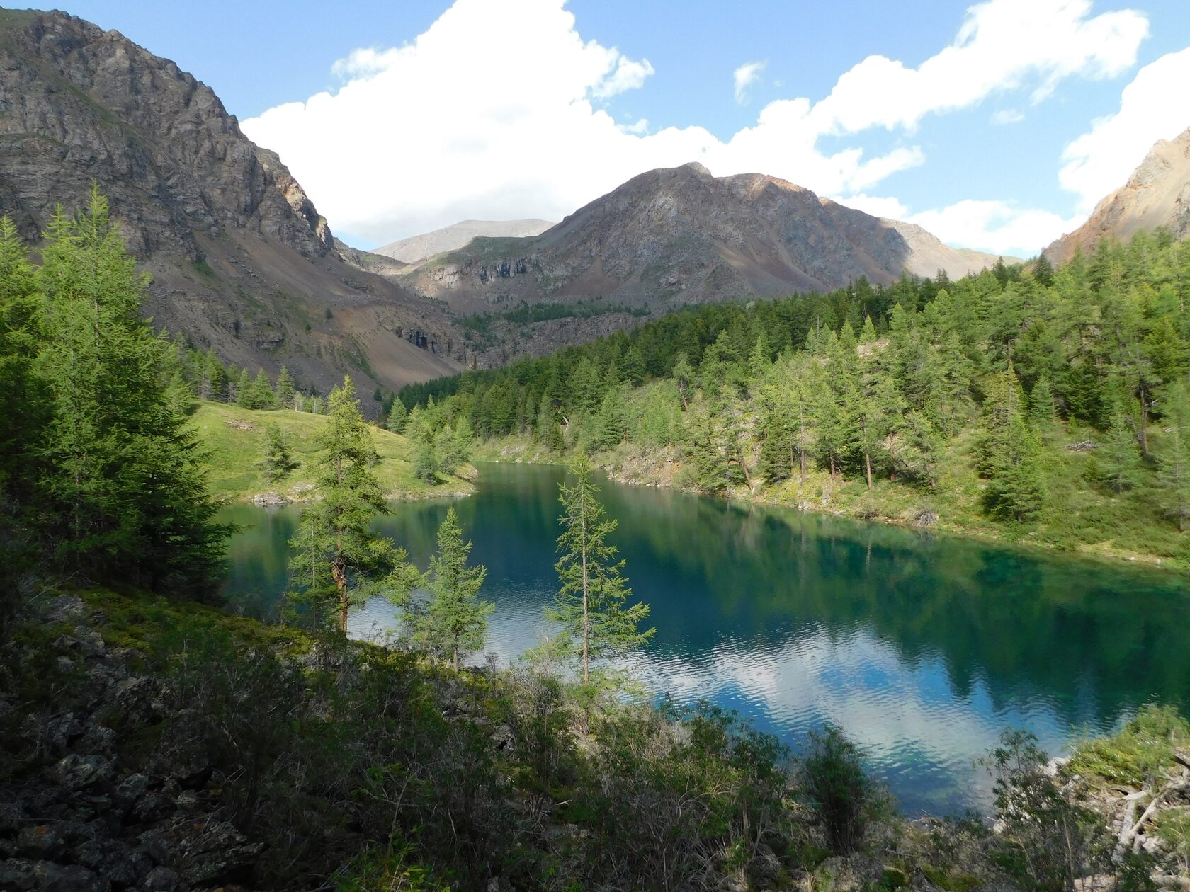 Куехтанарские озера горный Алтай