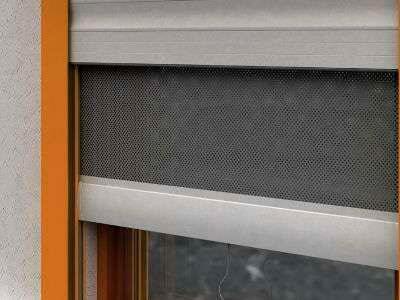 Встроенная москитная сетка для рольставней