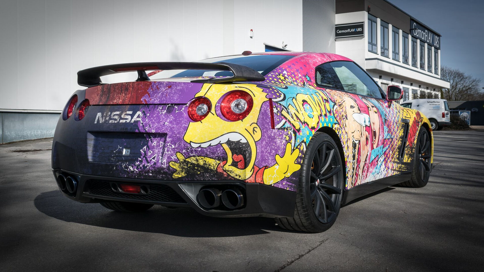 Nissan GTR livery Wrap Design