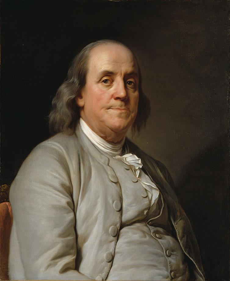 Кто изображен на купюре 100 долларов - Бенджамин Франклин (1706-1790)