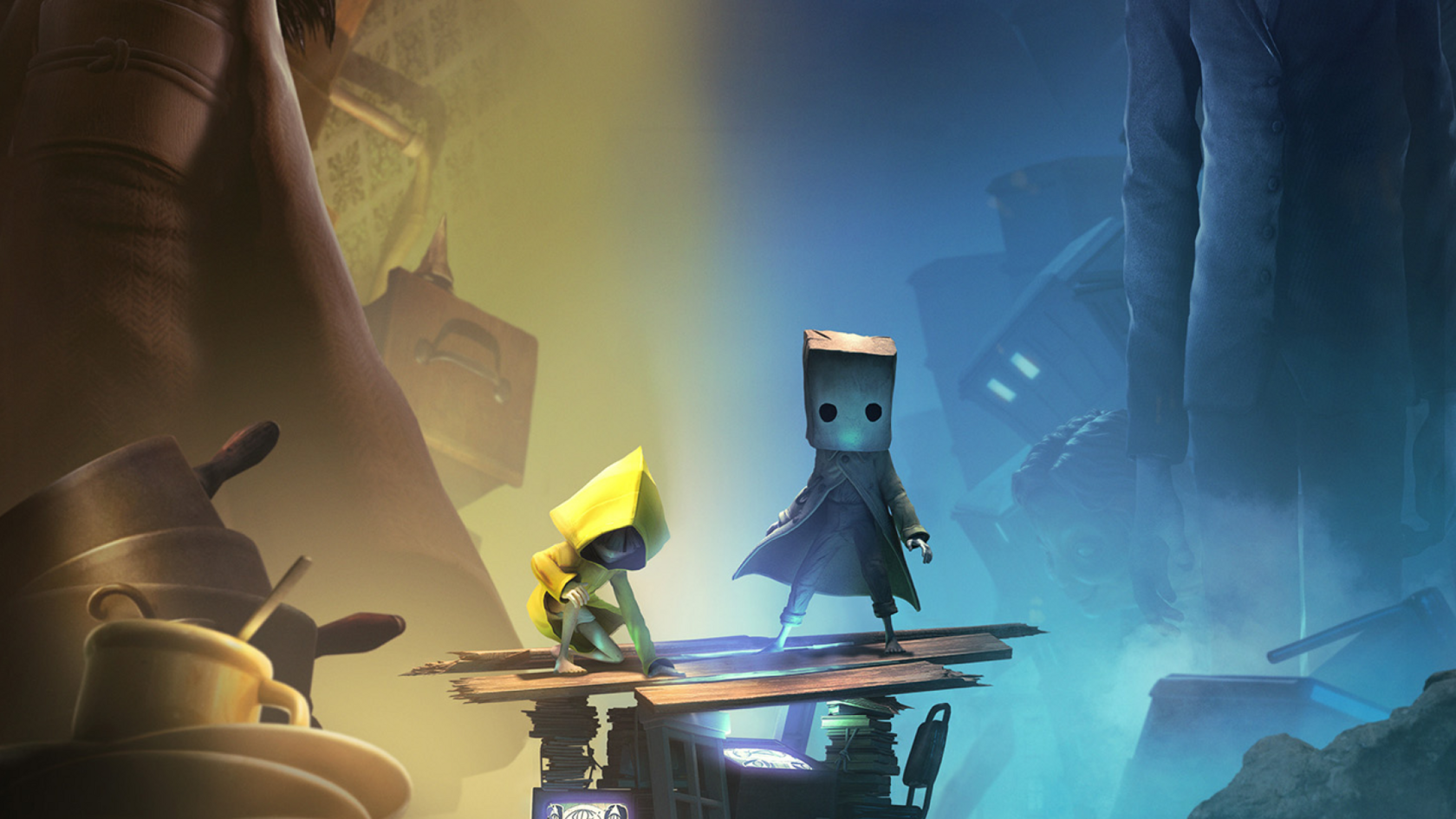 Кадр из мобильной игры Little Nightmares