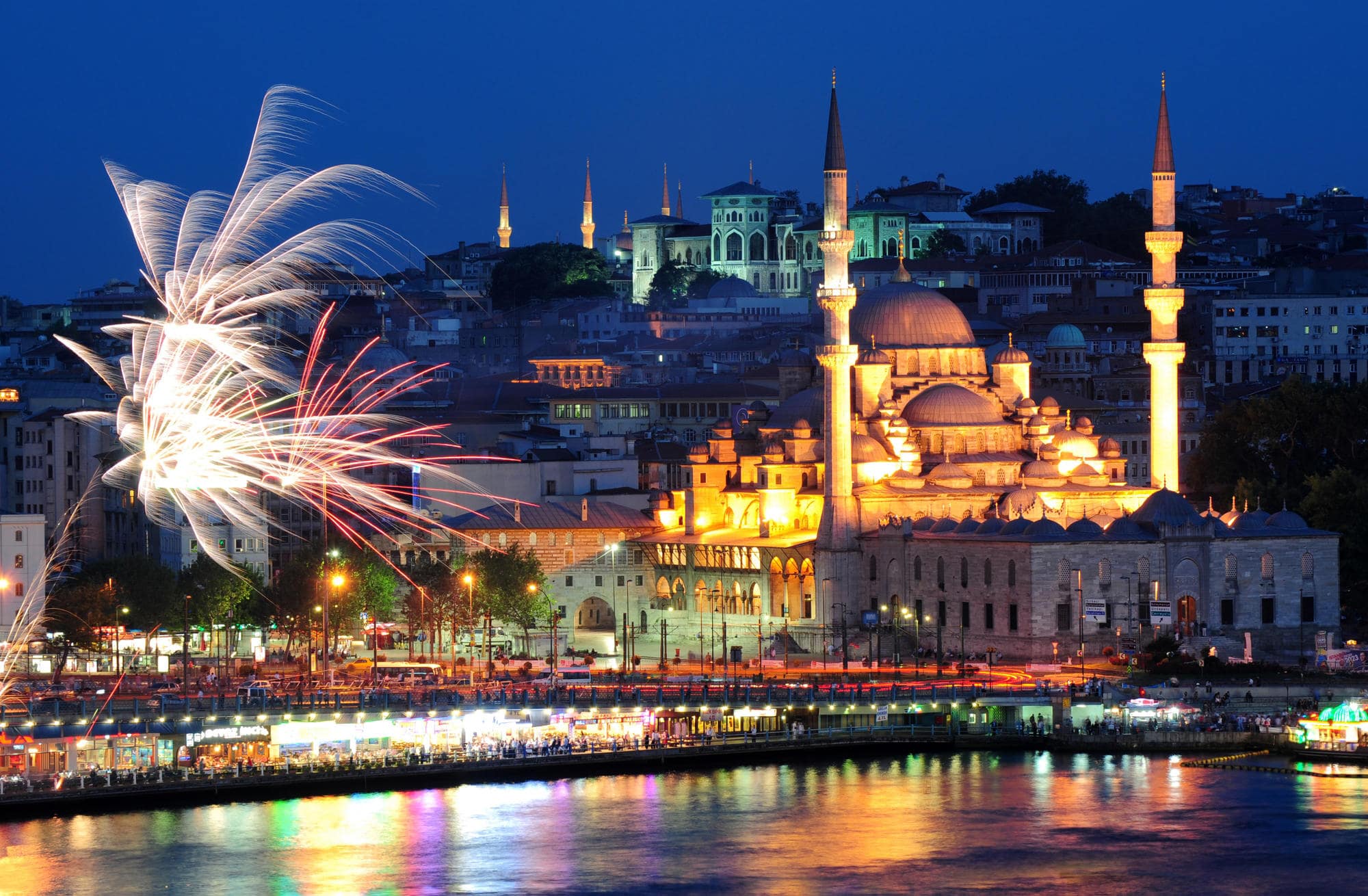 Стамбул новогодний Босфор