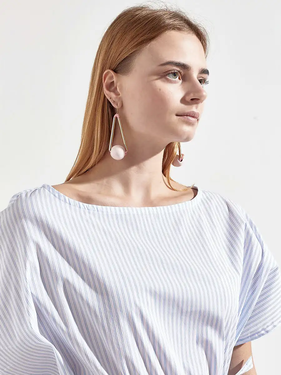 съемка украшений на девушке