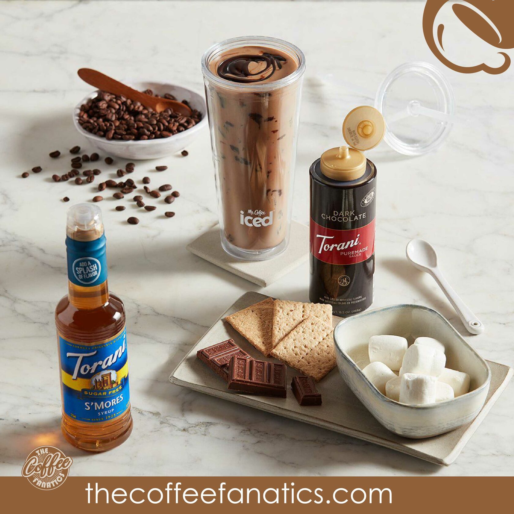 Recipes for Iced coffee with syrups