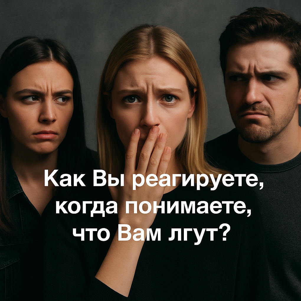 Ваша реакция на обман