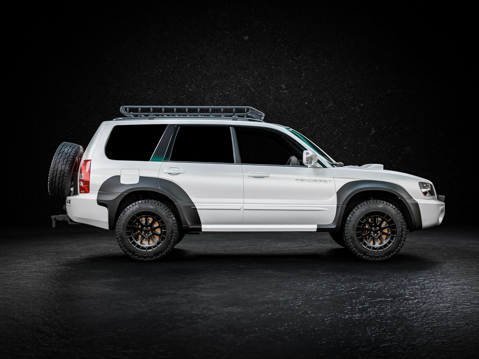 Fender Flares 30mm Set / Wide Body Kit SUBARU FORESTER SG5 0205 ACTIVE VACATION