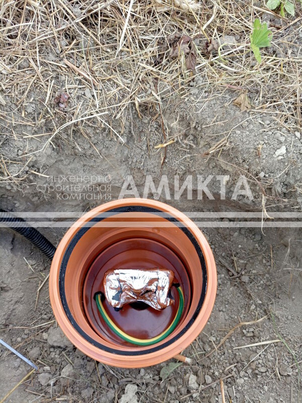 Процесс монтажа заземления для частного дома