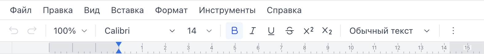 Document Toolbar