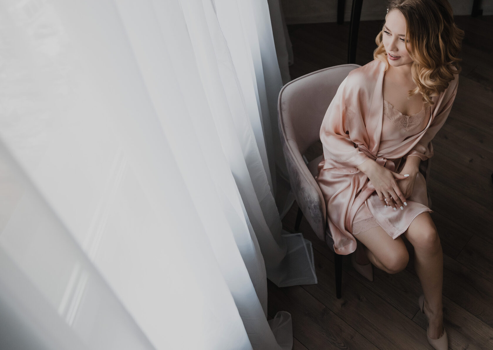 Утро невесты на глэмпинг даче в Подмосковье