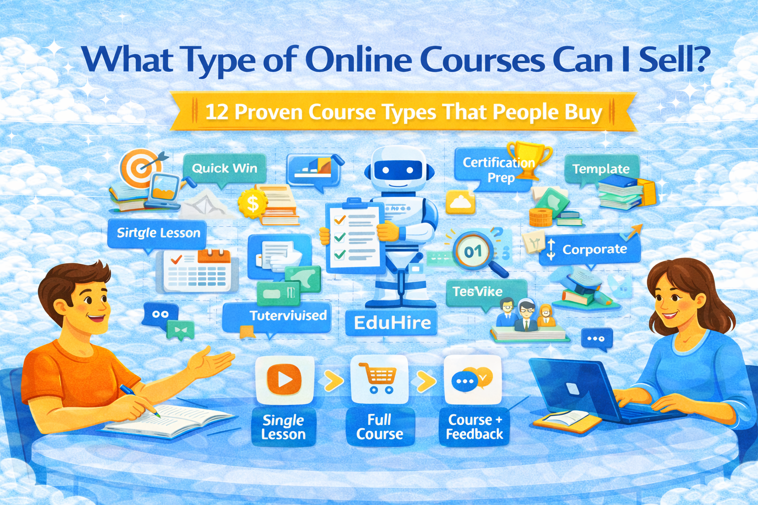 Not sure what kind of online course to sell? Here are 12 course types that reliably convert—plus a quick framework to choose the right niche, validate demand, price it, and sell it on SubSchool as a full course or even single lessons.