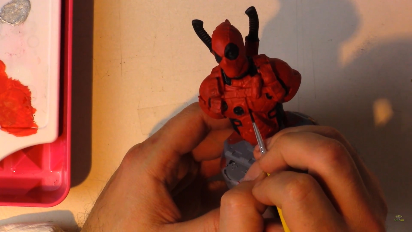 Пошаговый гайд по пост-обработке 3D-принтов. Часть 2: покраска модели акрилом, изображение №13