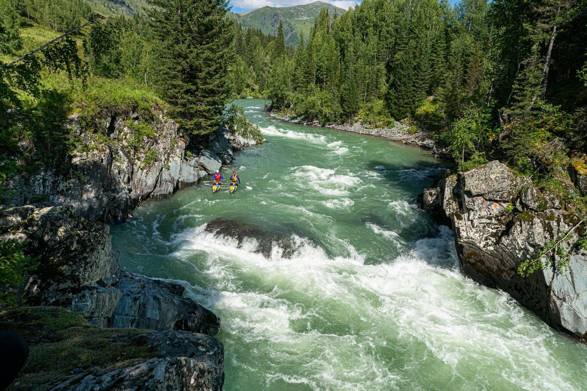 Горный алтай фото летом катунь