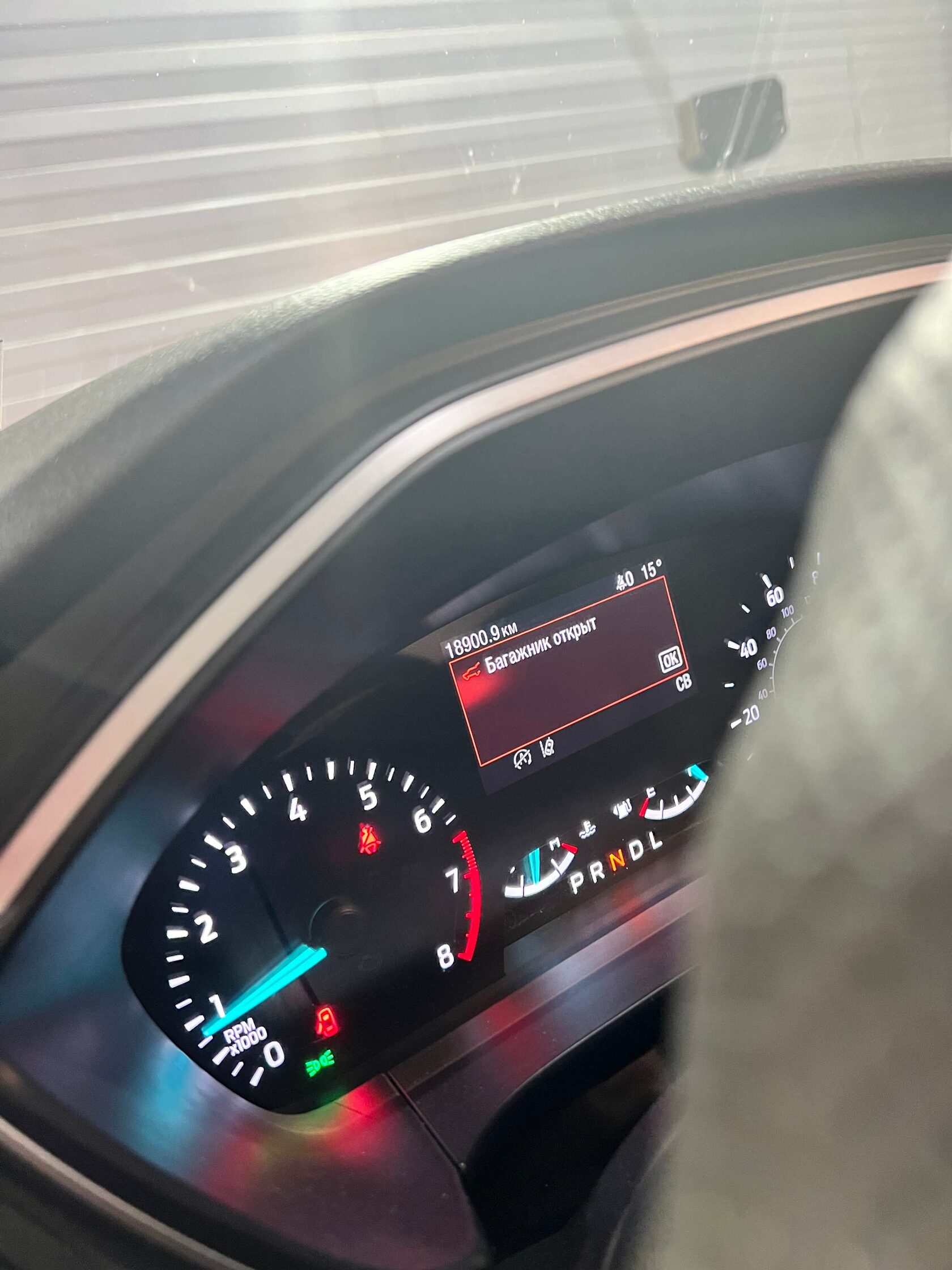 Пробег автомобиля Ford Escape