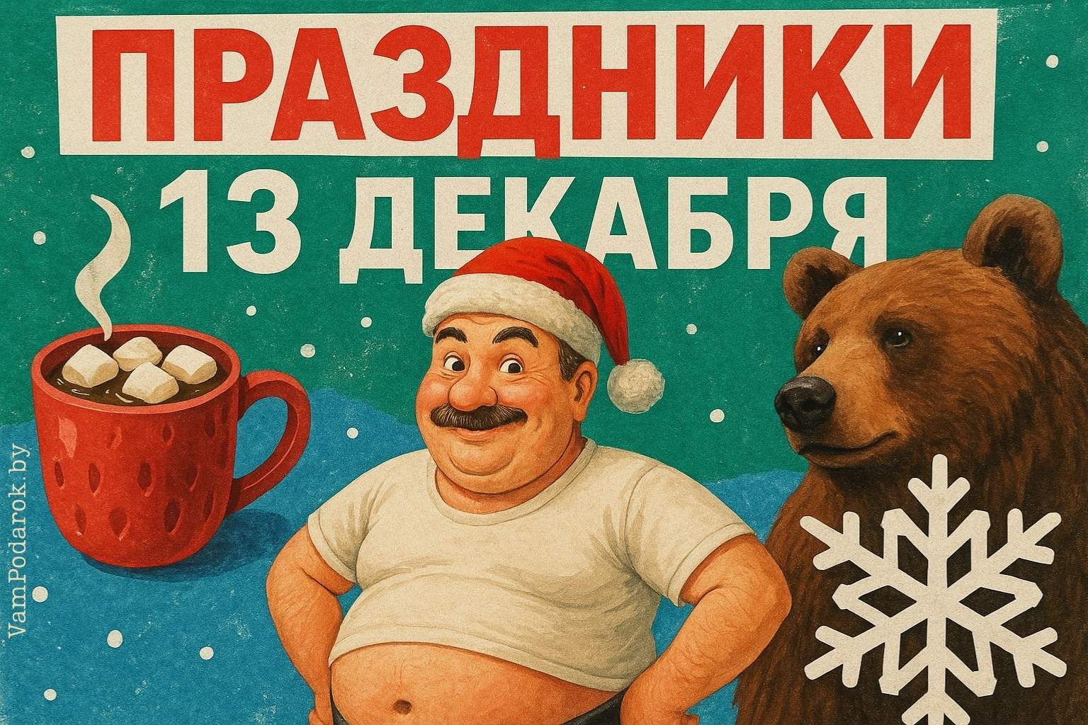 Праздники 13 декабря 2025 года – открытки и картинки