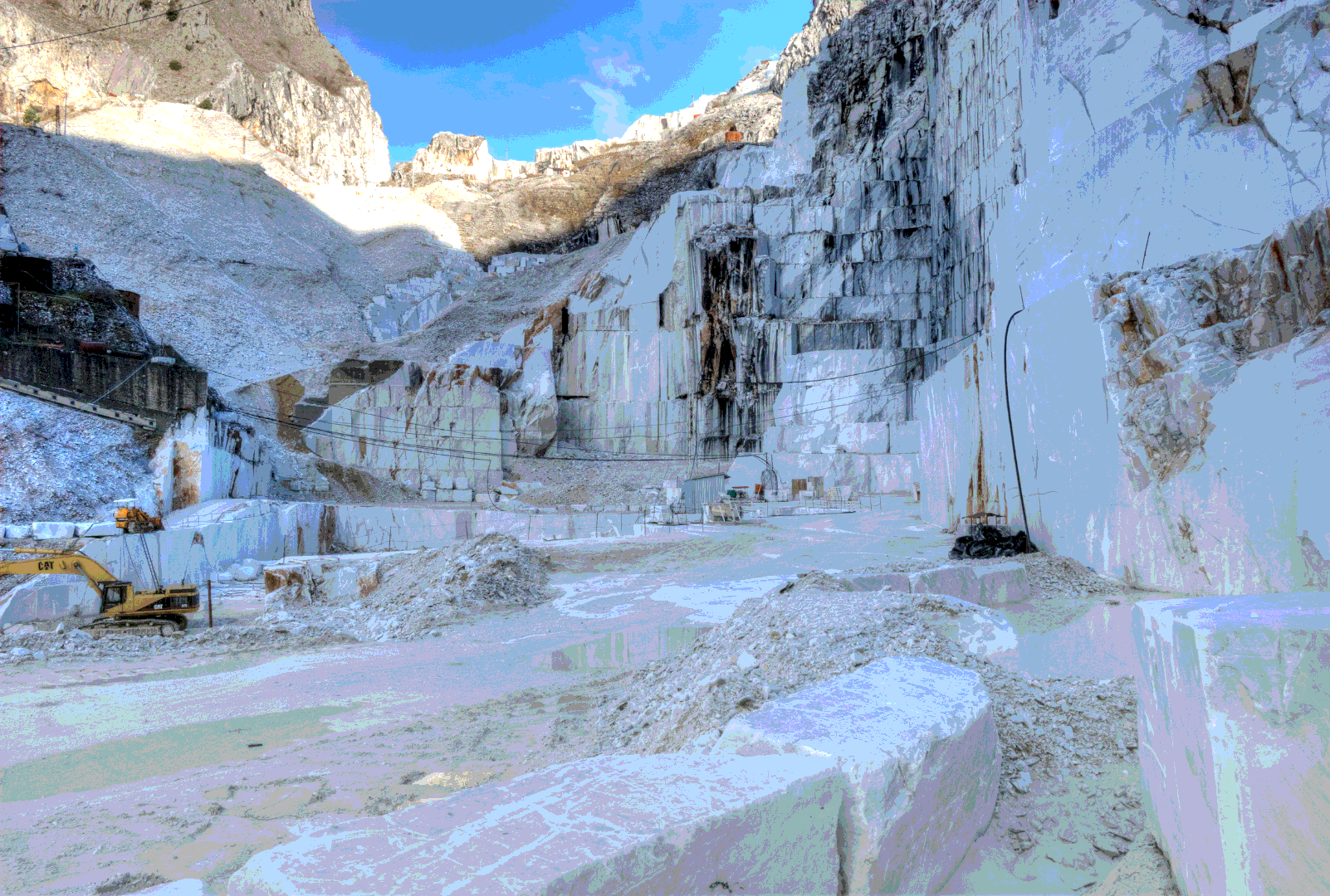 Италия. Добыча мрамора