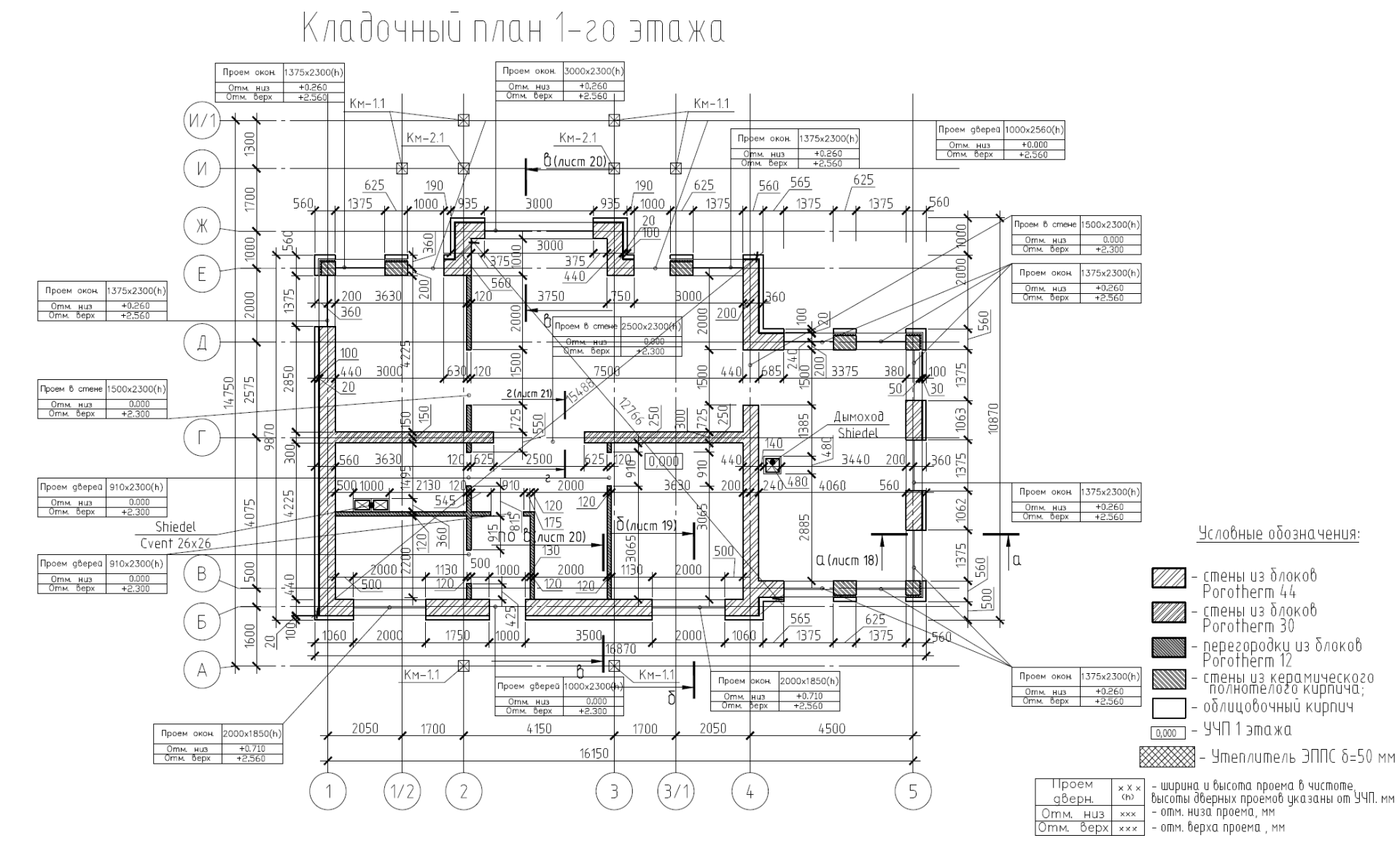 Кладочный план z7