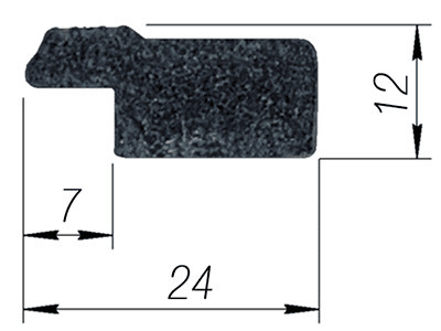 срез акварель