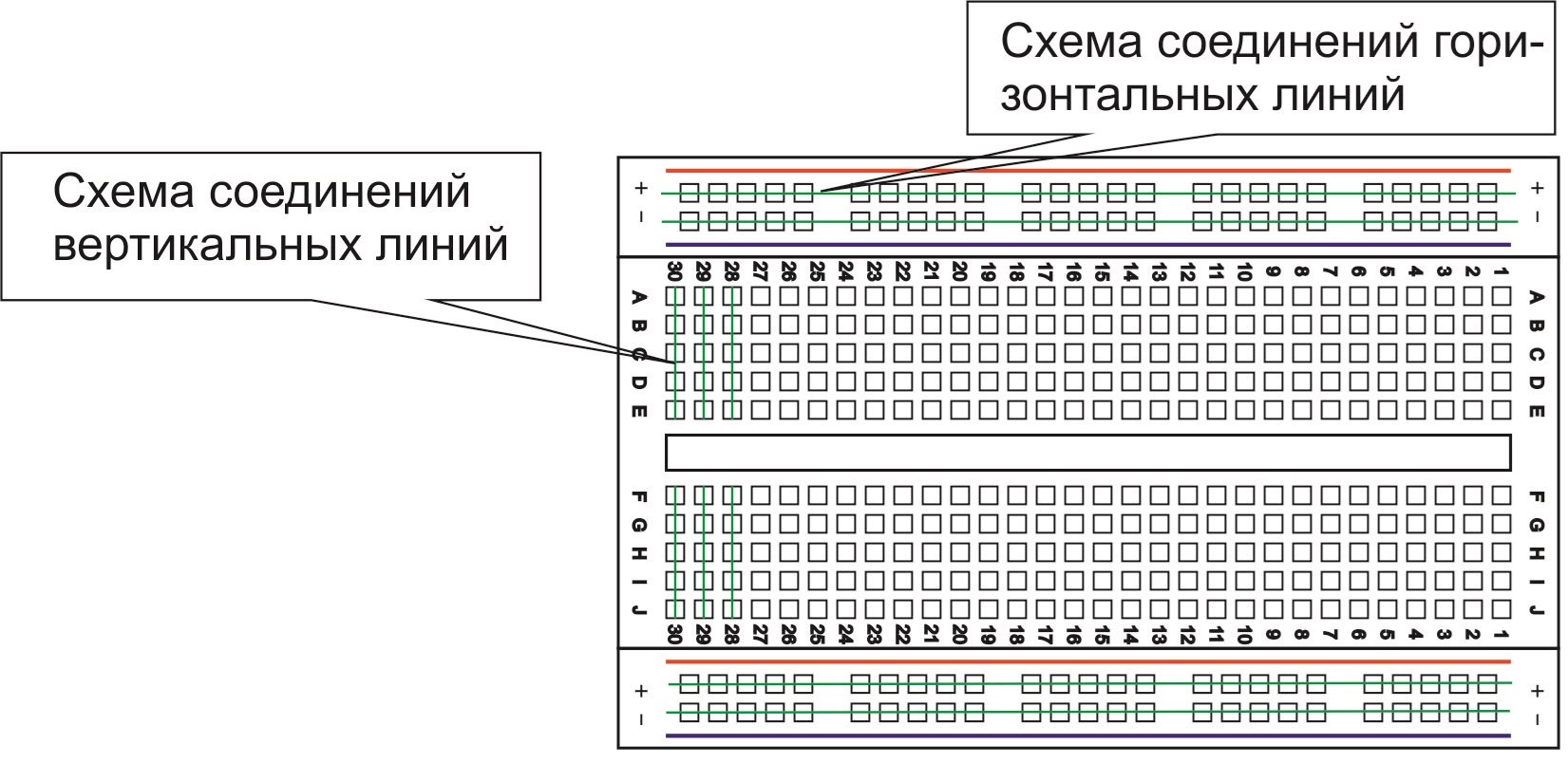 Макетная плата ардуино схема