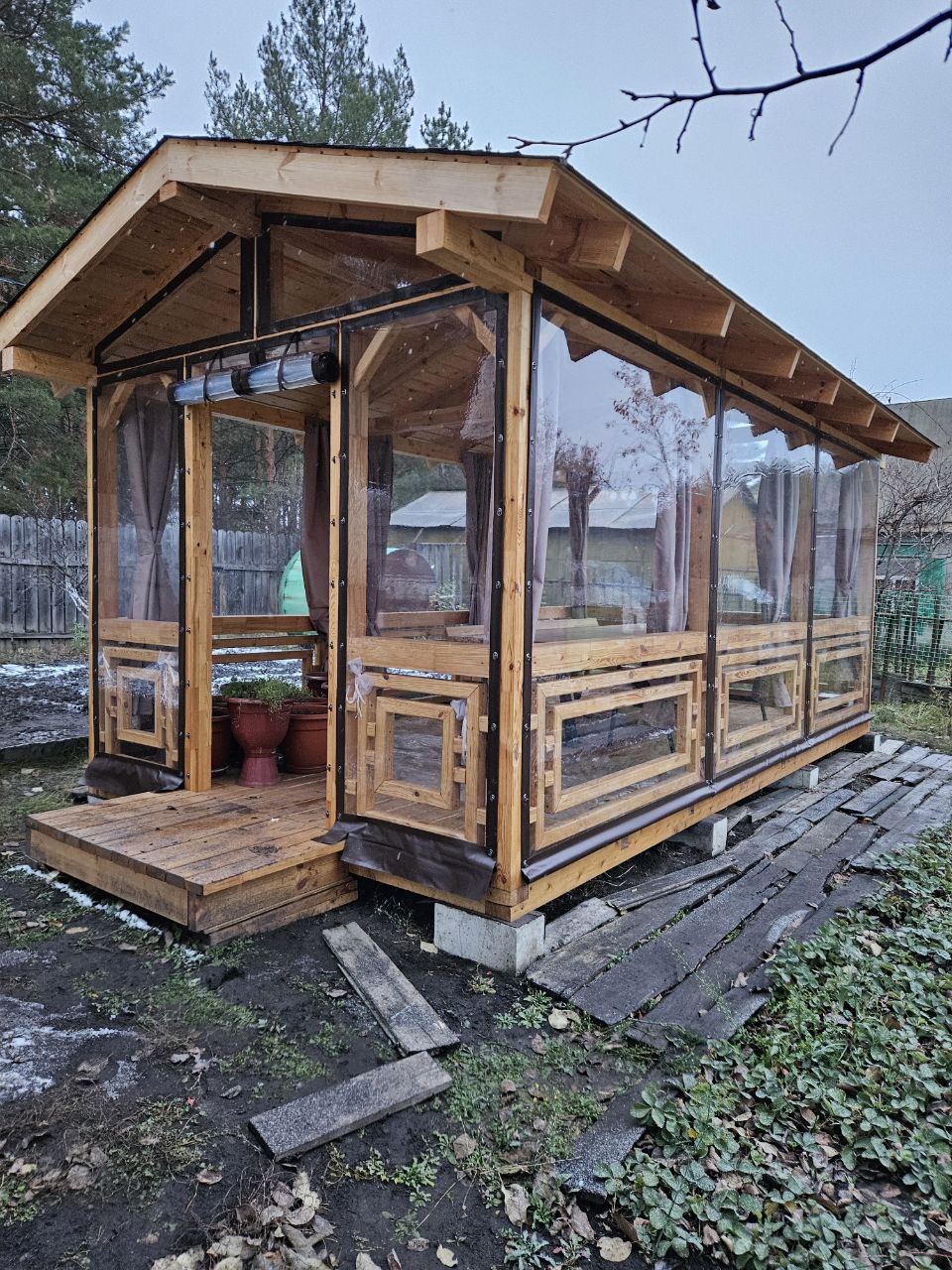 Панорамная веранда