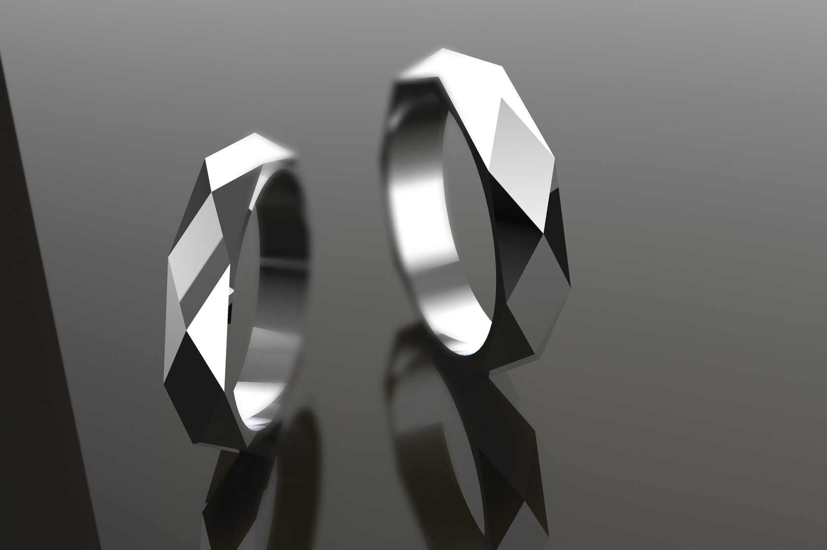 Изготовление дизайнерских свадебных обручальных колец из золота с ...