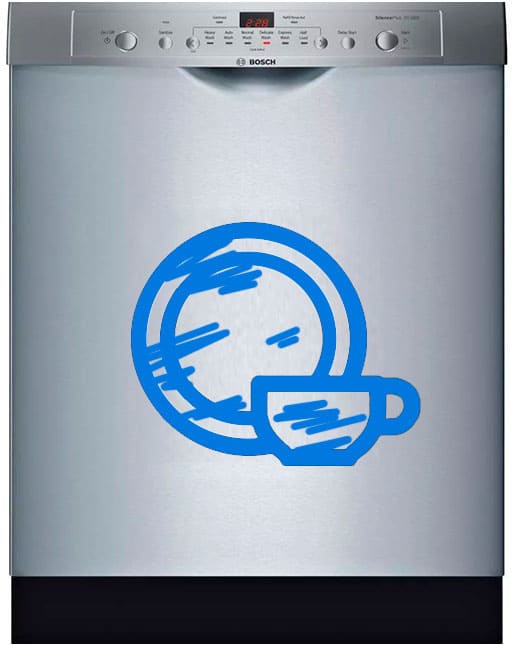 Ремонт посудомоечных машин в Химках, Посудомоечная машина оставляет налет ремонт