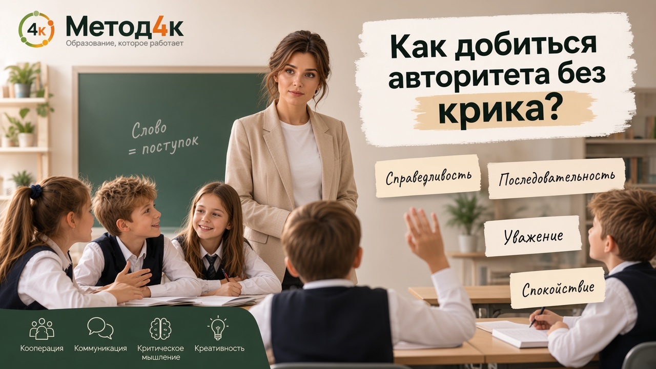 Как добиться авторитета у учеников