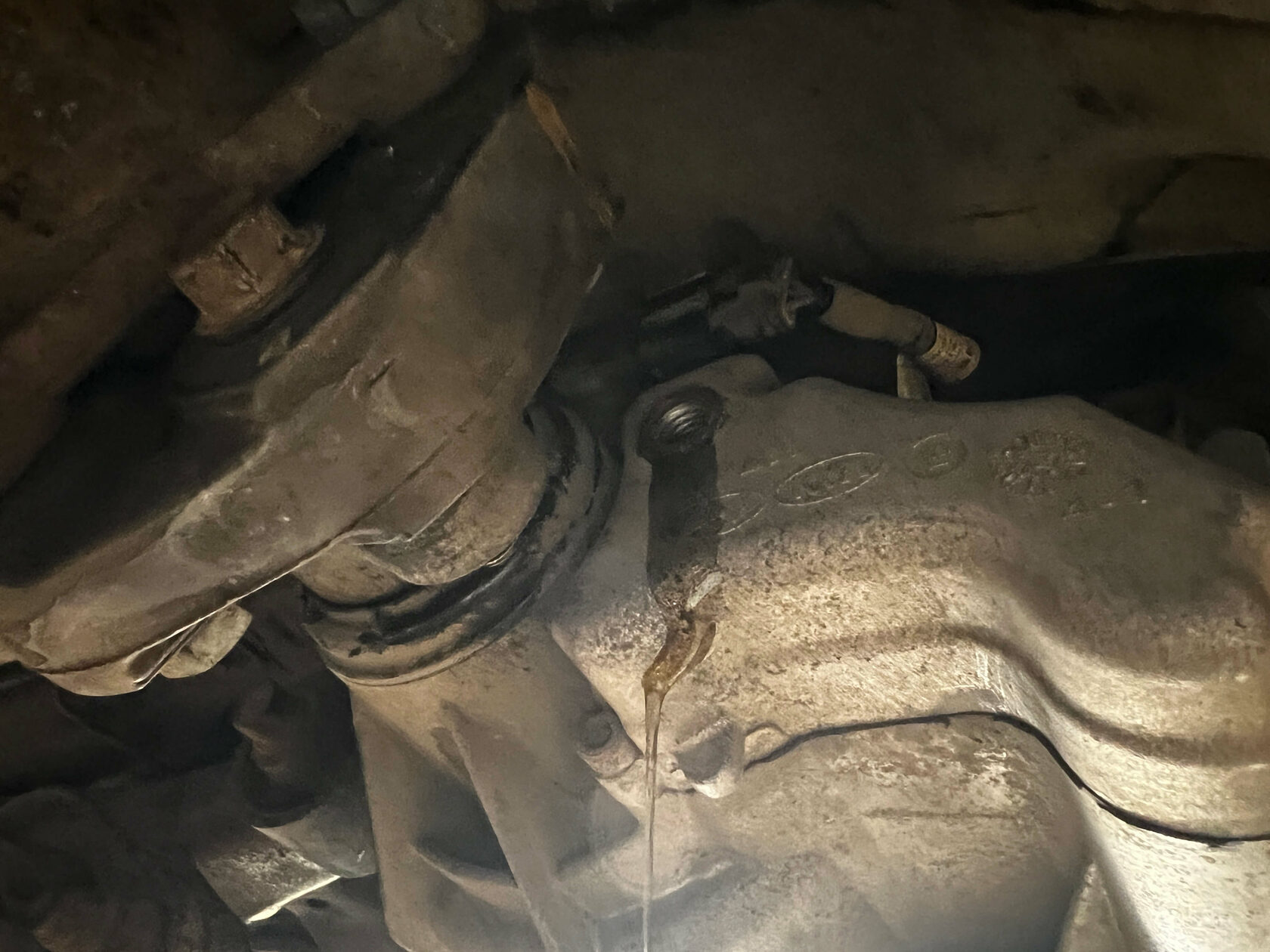 Контроль уровня масла в муфте