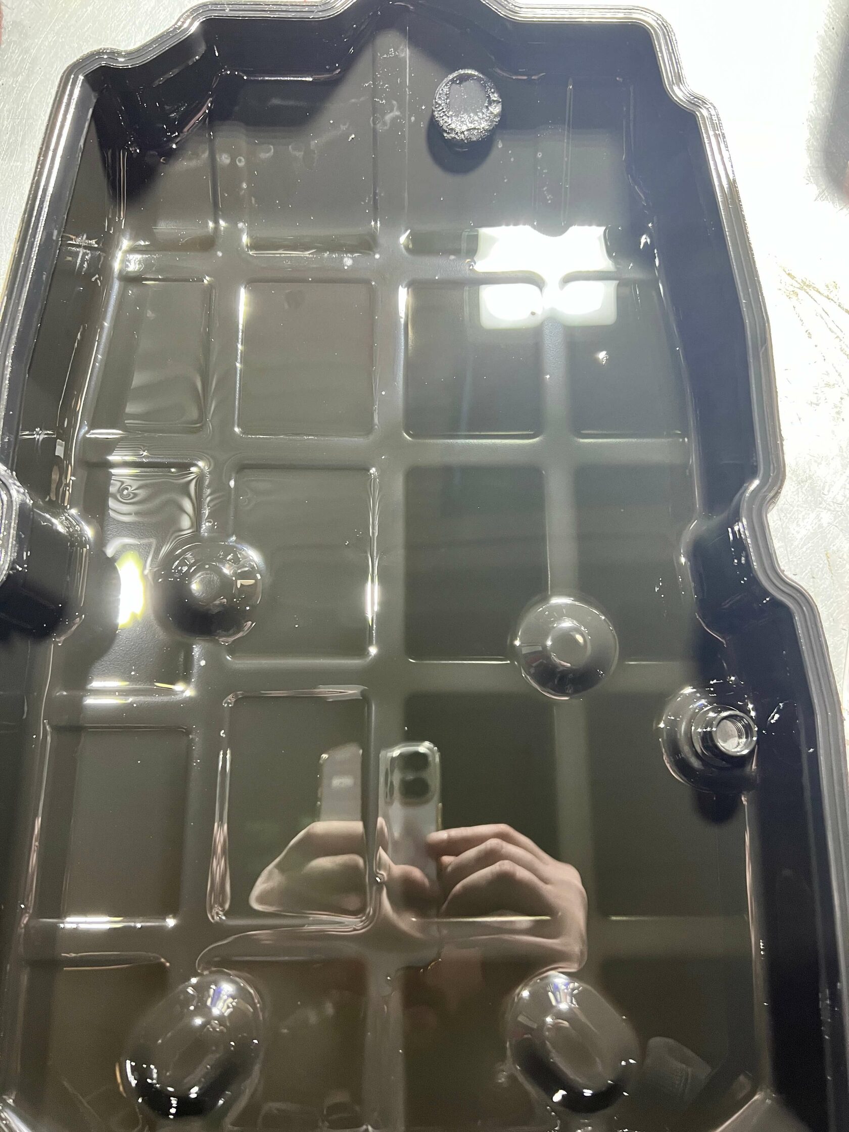 Осадок на магнитах поддона АКПП