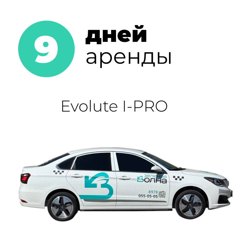 9 дней аренды