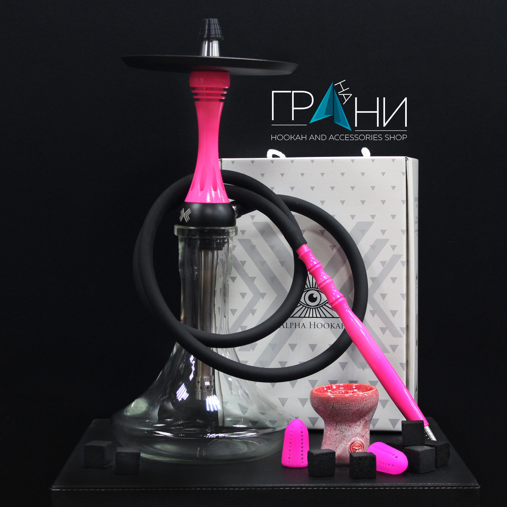 Купить кальян Alpha Hookah X Rose Fluor в Ижевске
