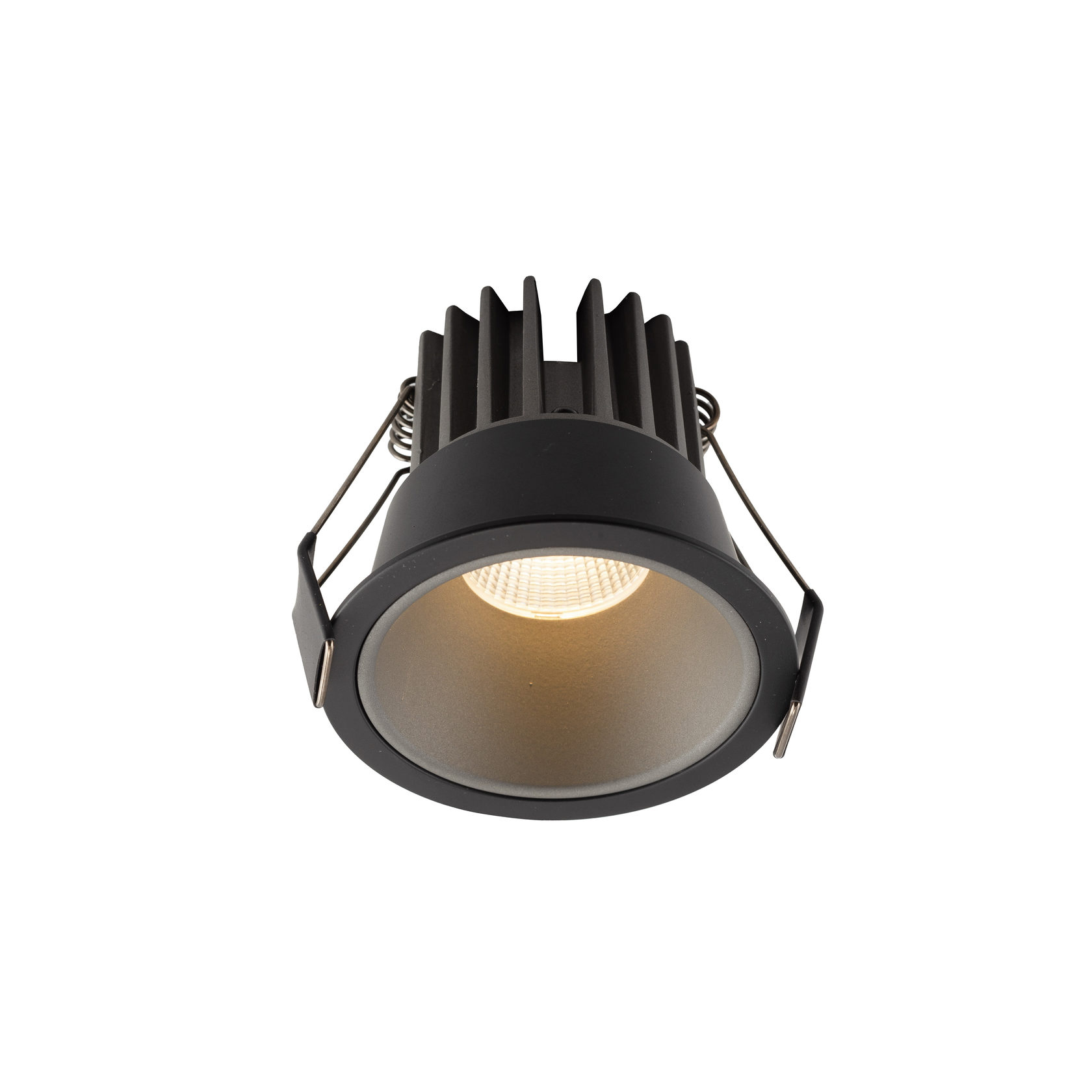 Встраиваемый светильник LED 3000 черно-серый алюминий Denkirs DK4400-BG DK4400-BG