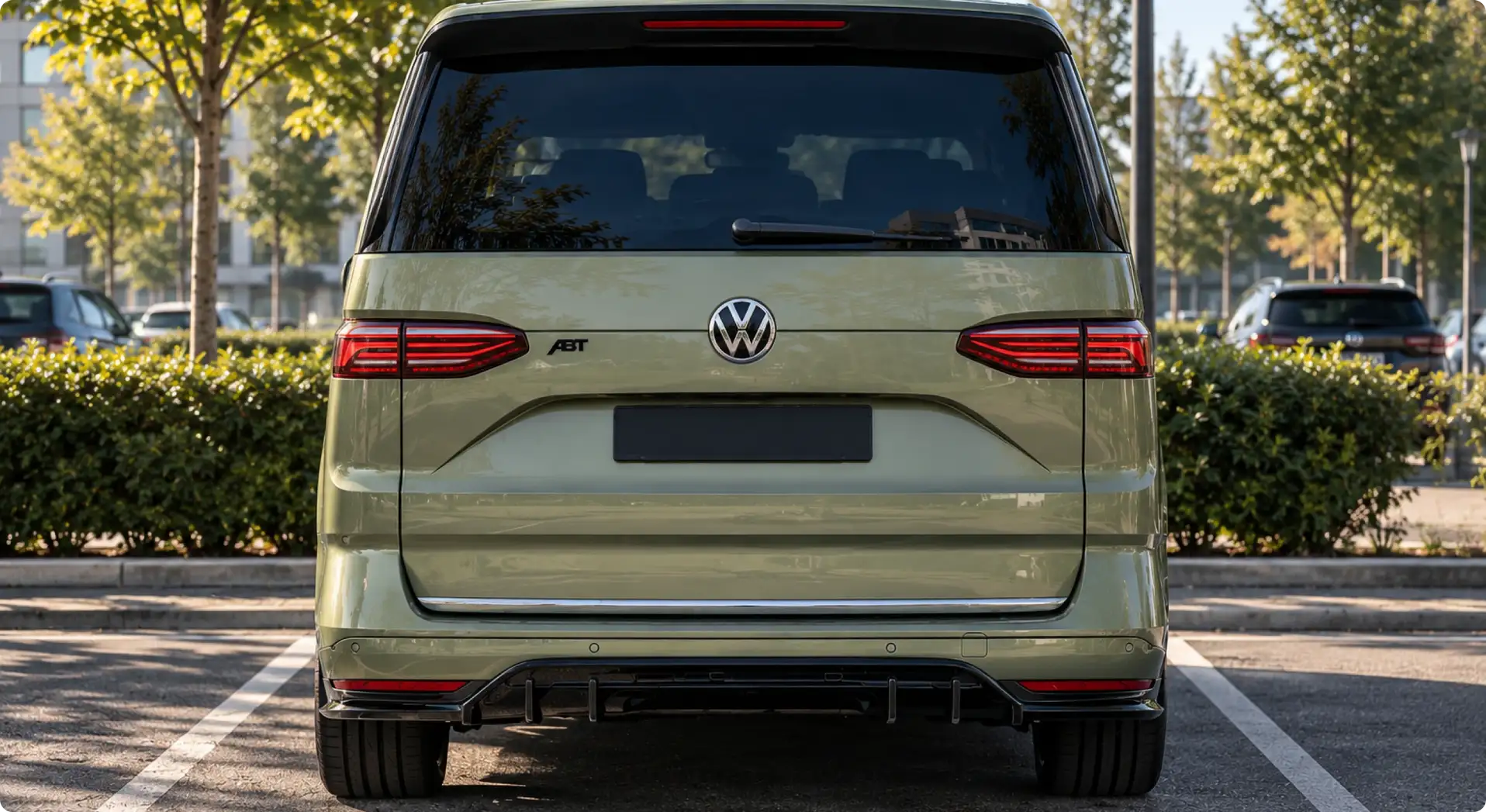 Volkswagen Multivan ABT Sportsline — вид сзади