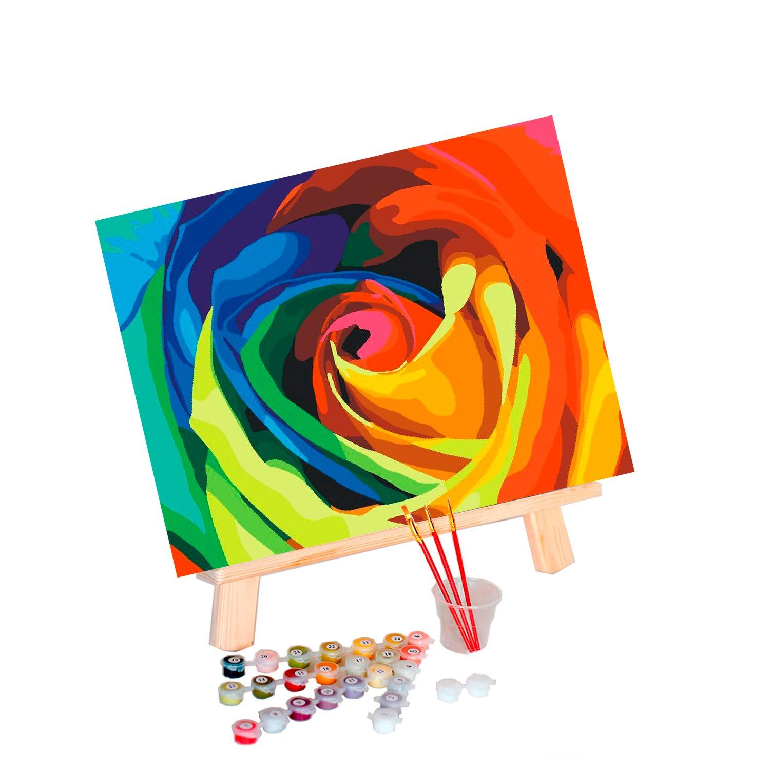 Tsvetnoy Paint by Numbers for Adults Framed - Paint by Number Kit with