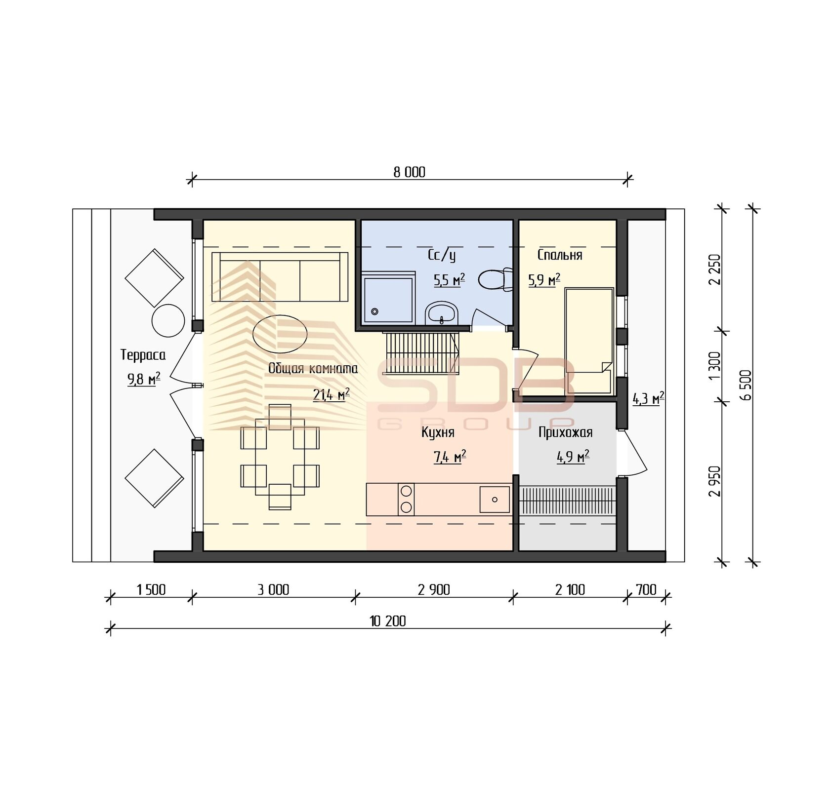 concept Tiny house design, A frame house, Tiny house cabin