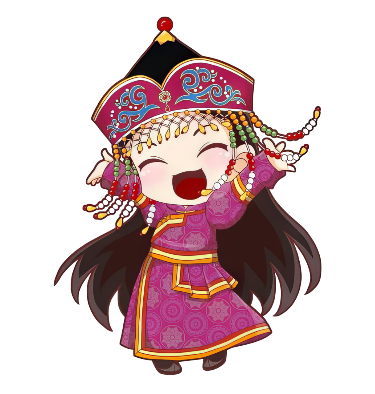 Chibi Asian Girl