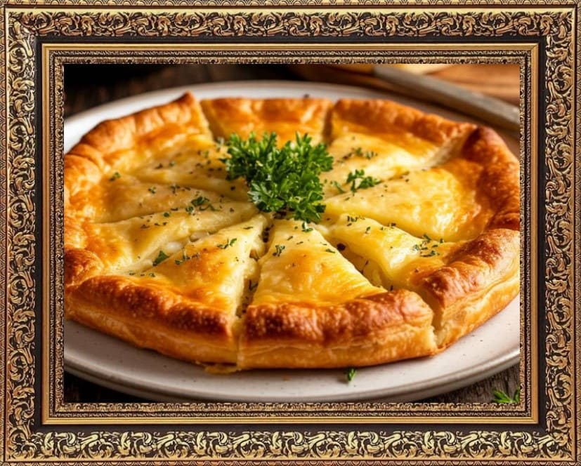 осетинский пирог с картошкой и сыром