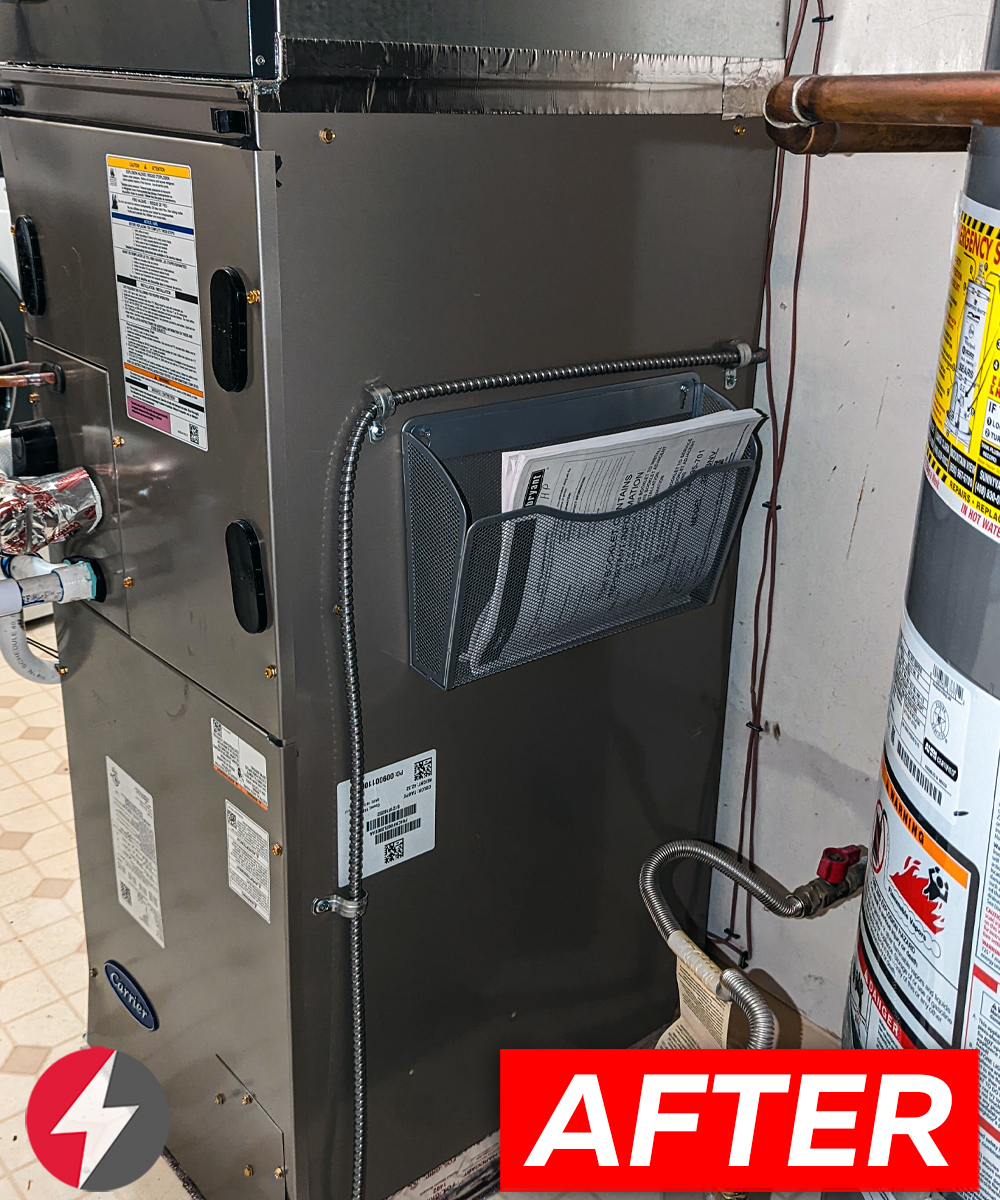 Carrier Heat Pump Install in Mountain View, California