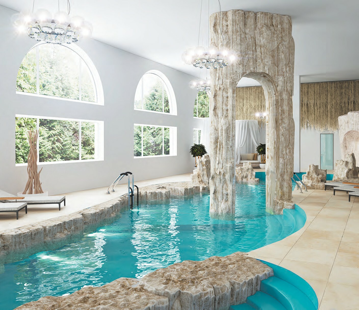 Wellness-пространство, спроектированное по принципам ВАСТУ