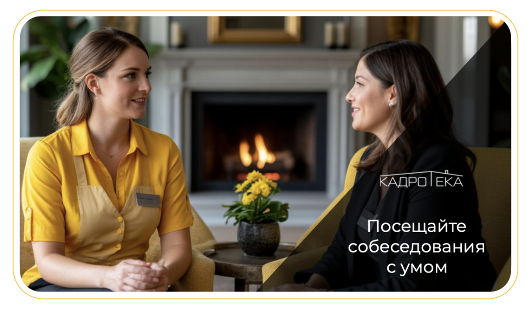 Собеседование помощницы по хозяйству