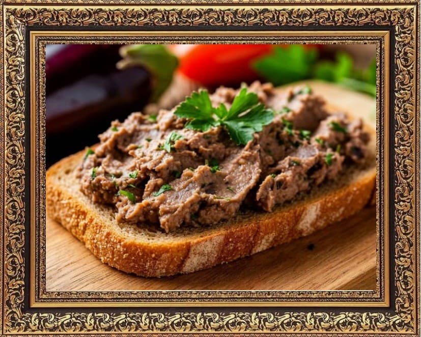 паштет из баклажанов с грецкими орехами