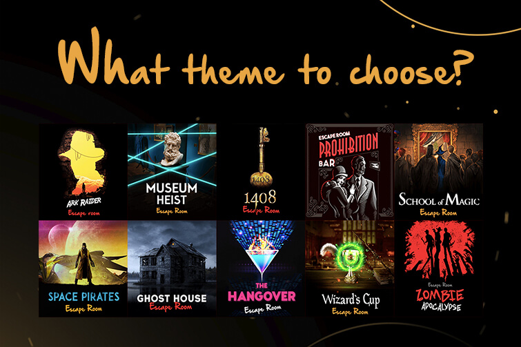 How to choose a theme for escape room? Part 1 A+ Props escape room experts