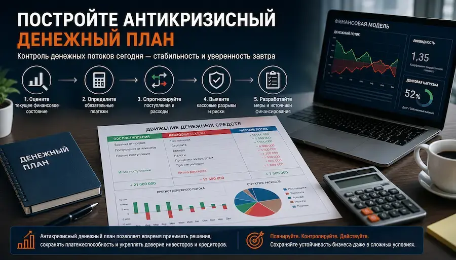 Как построить антикризисный денежный план