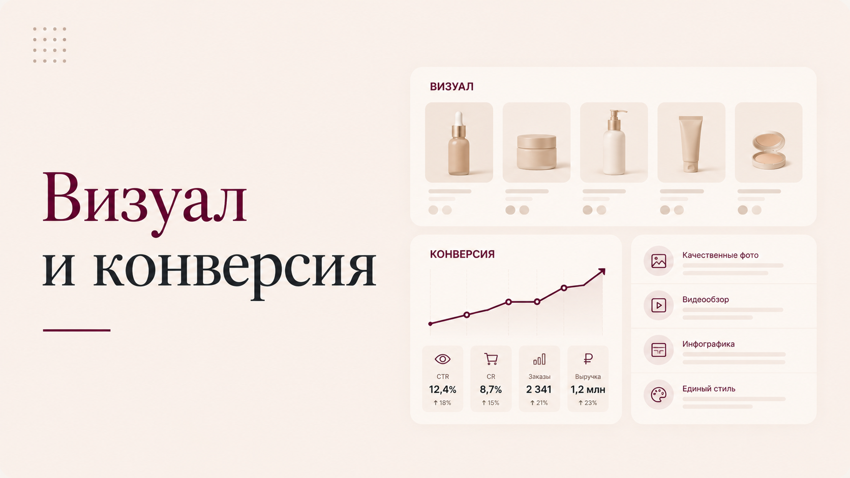Визуал и конверсии