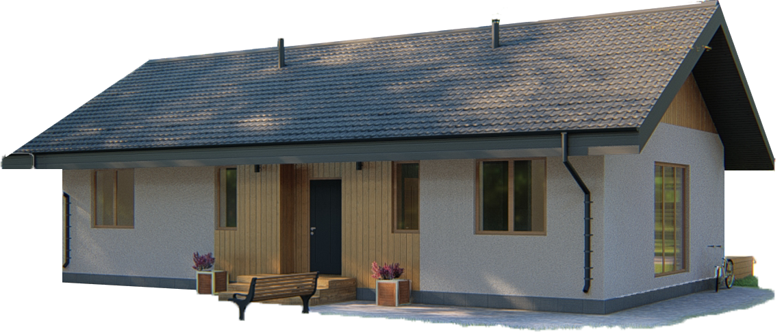 Дом из газобетона