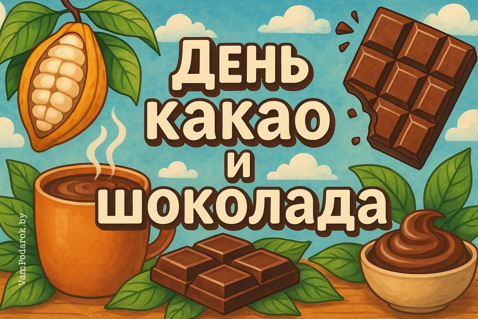 Всемирный день какао и шоколада – 1 октября