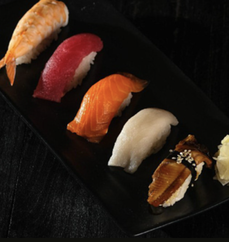 Nigiri sushi in canggu